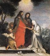 The Mystic Marriage of St.Catherine of Siena Francesco Vanni